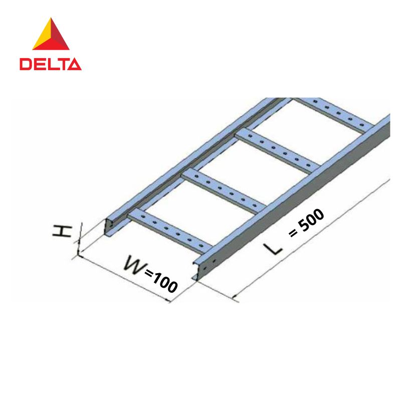 Kích thước thang cáp 500x100